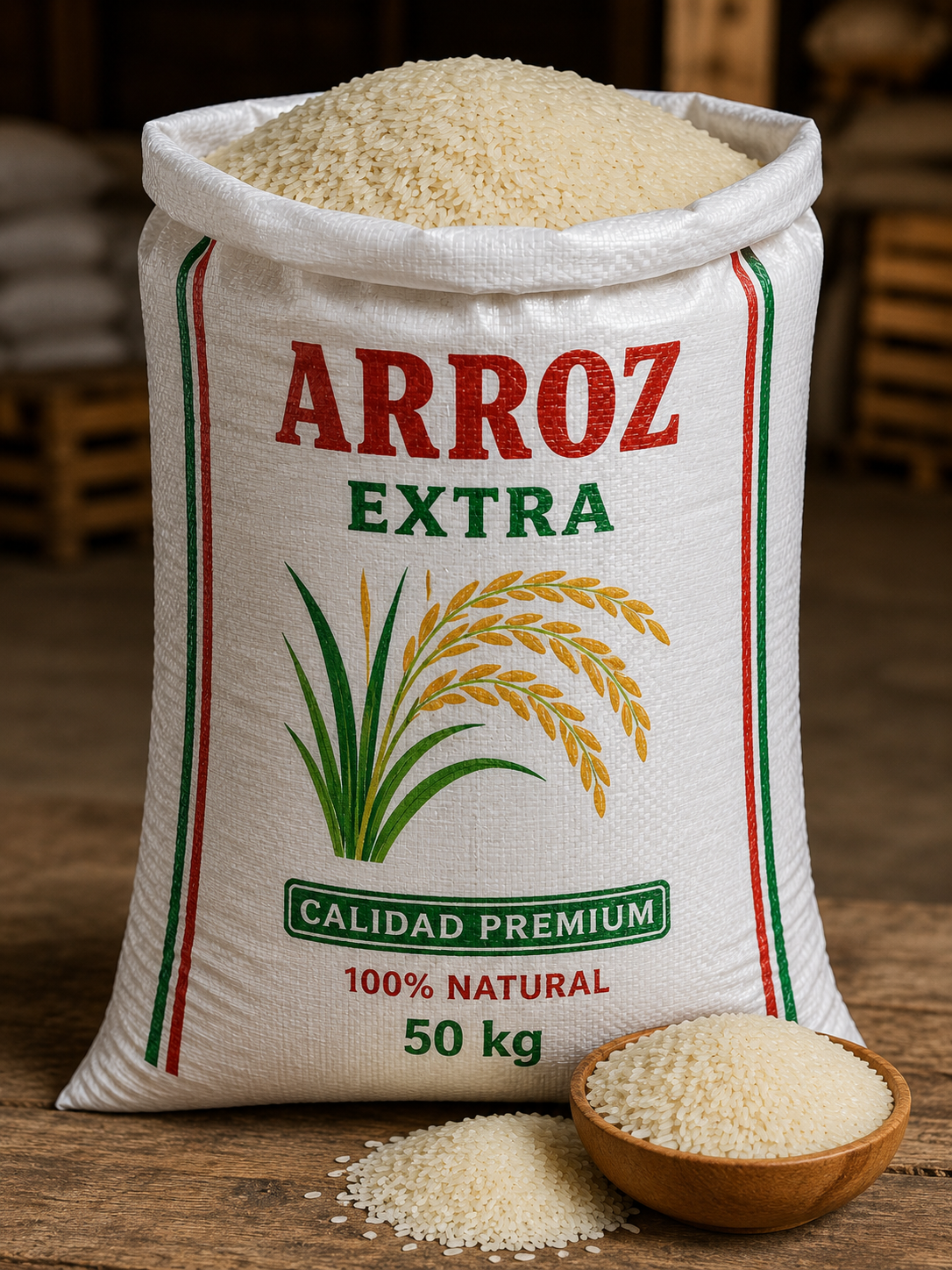 Saco de Arroz Viejo
